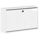 vidaXL Wandgemonteerde Schoenenkast DELFT 71 x 17 x 43 cm Bewerkt hout
