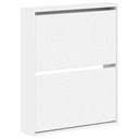 vidaXL Wall-Mounted Shoe Cabinet DELFT 71 x 17 x 86 cm Engineered Wood