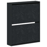vidaXL Wall-Mounted Shoe Cabinet DELFT 71 x 17 x 86 cm Engineered Wood