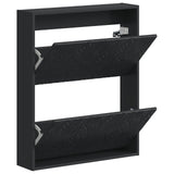 vidaXL Wall-Mounted Shoe Cabinet DELFT 71 x 17 x 86 cm Engineered Wood