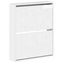 vidaXL Wall-Mounted Shoe Cabinet DELFT 71 x 17 x 86 cm Engineered Wood