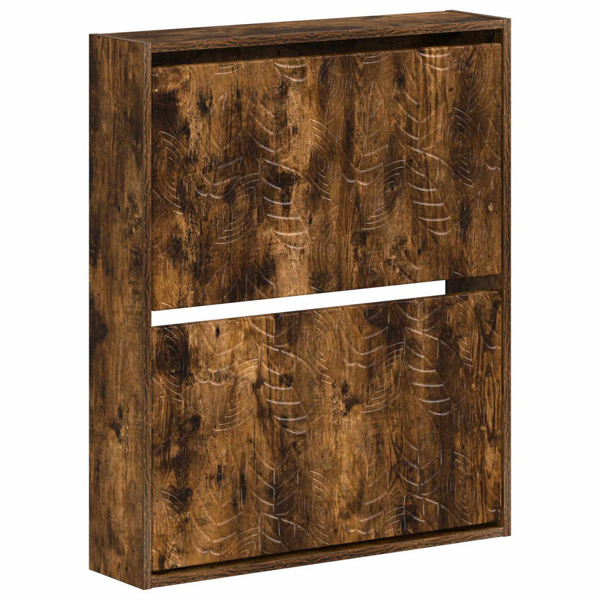 vidaXL Wall-Mounted Shoe Cabinet DELFT 71 x 17 x 86 cm Engineered Wood