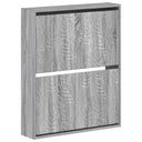 vidaXL Wall-Mounted Shoe Cabinet DELFT 71 x 17 x 86 cm Engineered Wood