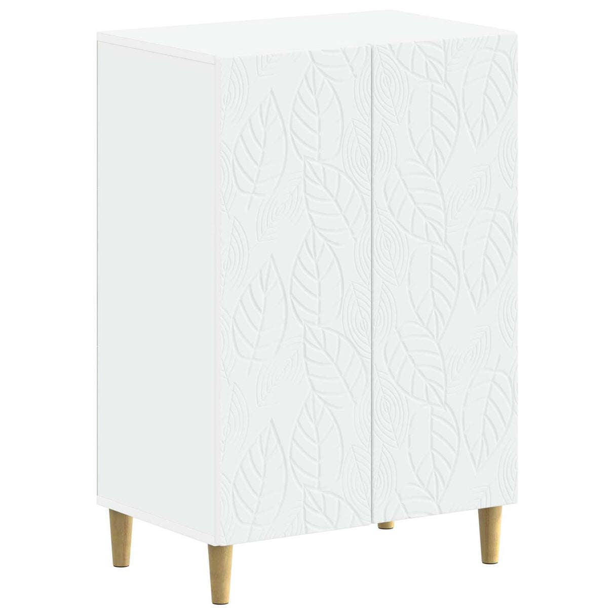 vidaXL Schoenenkast DELFT 59,5 x 39,5 x 90 cm Bewerkt hout Wit