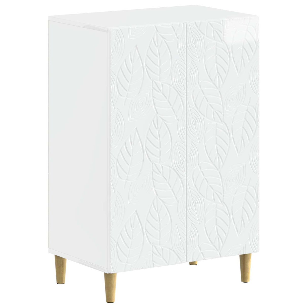vidaXL Schoenenkast DELFT 59,5 x 39,5 x 90 cm Bewerkt hout Wit