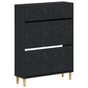 vidaXL Schoenenkast DELFT 78 x 24 x 103 cm Bewerkt hout Wit