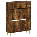 vidaXL Schoenenkast DELFT 78 x 24 x 103 cm Bewerkt hout Wit