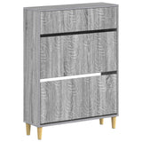 vidaXL Schoenenkast DELFT 78 x 24 x 103 cm Bewerkt hout Wit