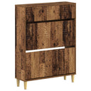 vidaXL Schoenenkast DELFT 78 x 24 x 103 cm Bewerkt hout Wit