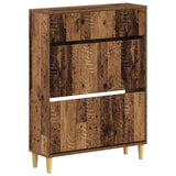 vidaXL Schoenenkast DELFT 78 x 24 x 103 cm Bewerkt hout Wit