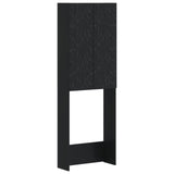 vidaXL Toiletkast DELFT Wit 66 x 25,5 x 190 cm Bewerkt hout