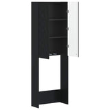 vidaXL Toiletkast DELFT Wit 66 x 25,5 x 190 cm Bewerkt hout