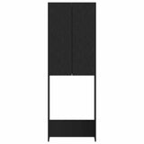 vidaXL Toiletkast DELFT Wit 66 x 25,5 x 190 cm Bewerkt hout