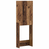 vidaXL Toiletkast DELFT Wit 66 x 25,5 x 190 cm Bewerkt hout