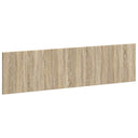 vidaXL Wandgemonteerd Hoofdbord DELFT Wit Bewerkt hout