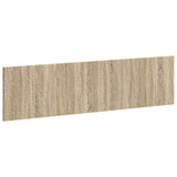 vidaXL Wandgemonteerd Hoofdbord DELFT Wit Bewerkt hout