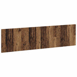 vidaXL Wandgemonteerd Hoofdbord DELFT Wit Bewerkt hout