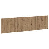 vidaXL Wandgemonteerd Hoofdbord DELFT Wit Bewerkt hout