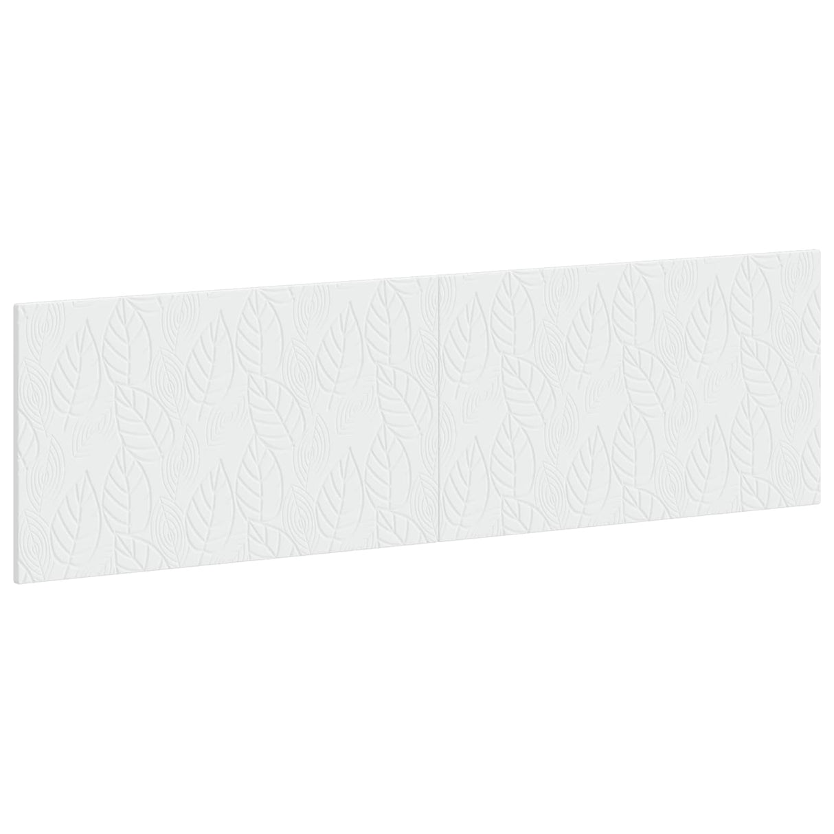 vidaXL Wandgemonteerd Hoofdbord DELFT Wit Bewerkt hout