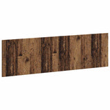 vidaXL Wandgemonteerd Hoofdbord DELFT Wit Bewerkt hout