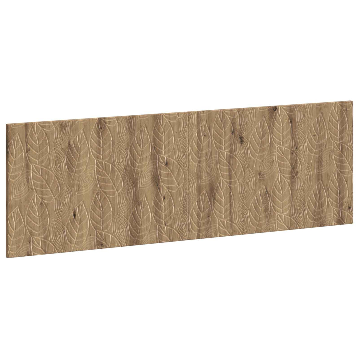vidaXL Wandgemonteerd Hoofdbord DELFT Wit Bewerkt hout
