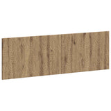 vidaXL Wandgemonteerd Hoofdbord DELFT Wit Bewerkt hout