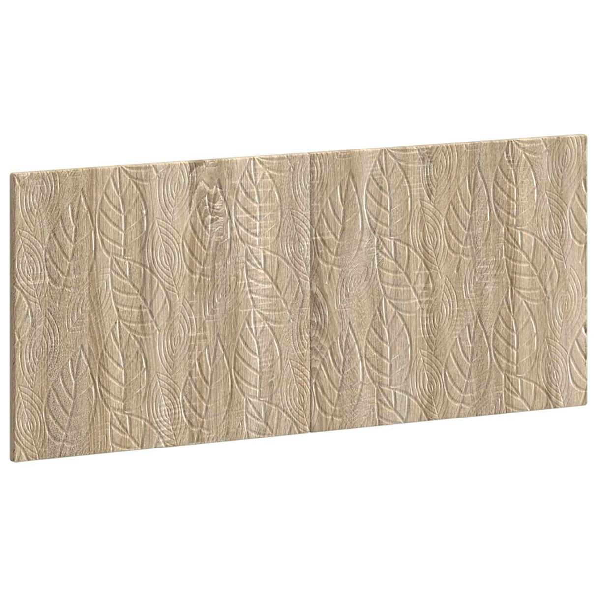 vidaXL Wandgemonteerd Hoofdbord DELFT Wit Bewerkt hout