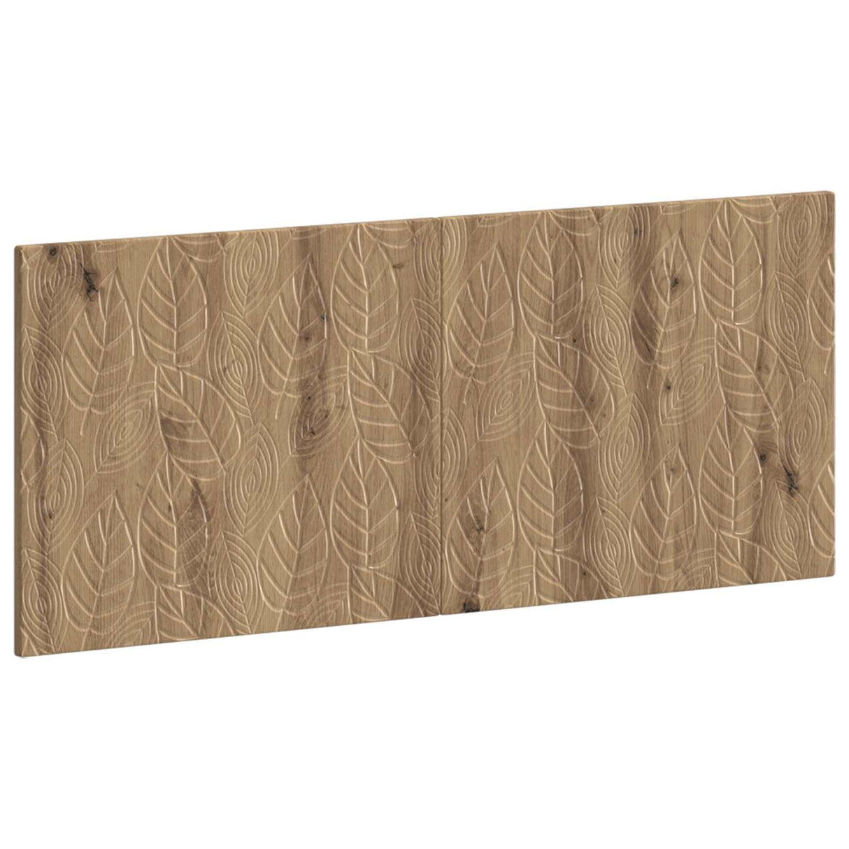 vidaXL Wandgemonteerd Hoofdbord DELFT Wit Bewerkt hout