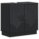 vidaXL Wastafel kabinet voor de badkamer HOORN Wit 59,5 x 31,5 x 56 cm