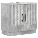 vidaXL Wastafel kabinet voor de badkamer HOORN Wit 59,5 x 31,5 x 56 cm