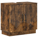vidaXL Wastafel kabinet voor de badkamer HOORN Wit 59,5 x 31,5 x 56 cm