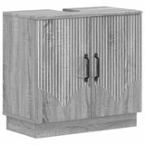vidaXL Wastafel kabinet voor de badkamer HOORN Wit 59,5 x 31,5 x 56 cm