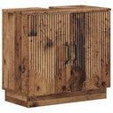 vidaXL Wastafel kabinet voor de badkamer HOORN Wit 59,5 x 31,5 x 56 cm