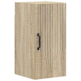 vidaXL Badkamer wandkast HOORN Wit 30 x 31 x 59 cm Bewerkt hout