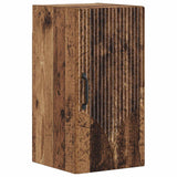 vidaXL Badkamer wandkast HOORN Wit 30 x 31 x 59 cm Bewerkt hout