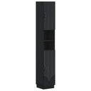 vidaXL Badkamerkast met Open Plank HOORN Wit 30 x 31 x 187 cm