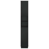 vidaXL Badkamerkast met Open Plank HOORN Wit 30 x 31 x 187 cm
