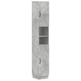 vidaXL Badkamerkast met Open Plank HOORN Wit 30 x 31 x 187 cm