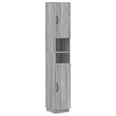 vidaXL Badkamerkast met Open Plank HOORN Wit 30 x 31 x 187 cm