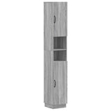 vidaXL Badkamerkast met Open Plank HOORN Wit 30 x 31 x 187 cm
