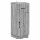 vidaXL Badkamer Opbergkast HOORN Wit 30 x 31 x 77 cm Bewerkt hout