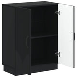 vidaXL Badkamer Opbergkast HOORN Wit 59,5 x 31 x 77 cm Bewerkt hout