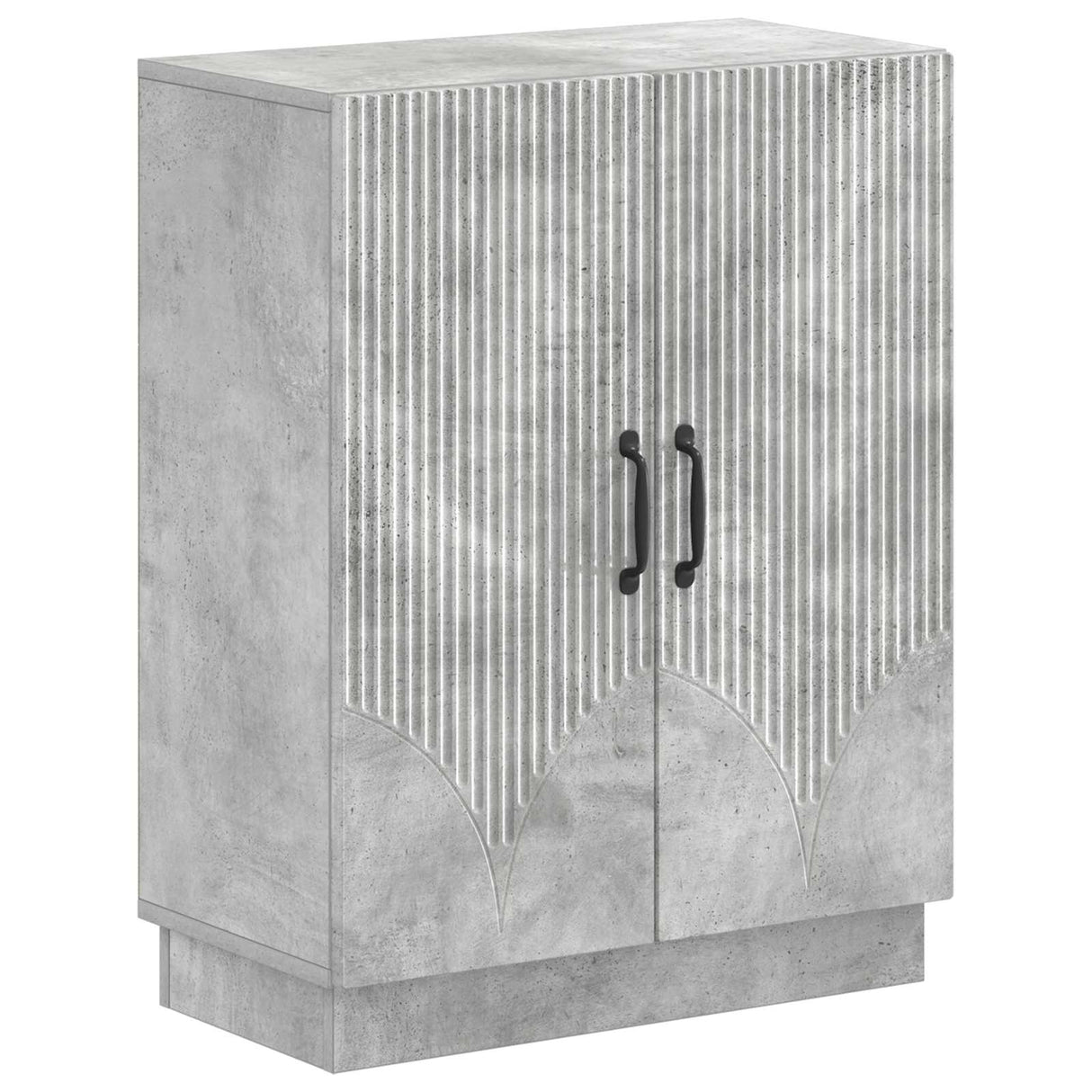 vidaXL Badkamer Opbergkast HOORN Wit 59,5 x 31 x 77 cm Bewerkt hout