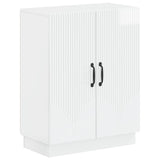 vidaXL Badkamer Opbergkast HOORN Wit 59,5 x 31 x 77 cm Bewerkt hout