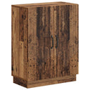 vidaXL Badkamer Opbergkast HOORN Wit 59,5 x 31 x 77 cm Bewerkt hout