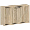 vidaXL Wandgemonteerde Schoenenkast HOORN 71 x 17 x 43 cm Bewerkt hout