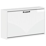 vidaXL Wandgemonteerde Schoenenkast HOORN 71 x 17 x 43 cm Bewerkt hout