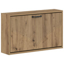vidaXL Wandgemonteerde Schoenenkast HOORN 71 x 17 x 43 cm Bewerkt hout
