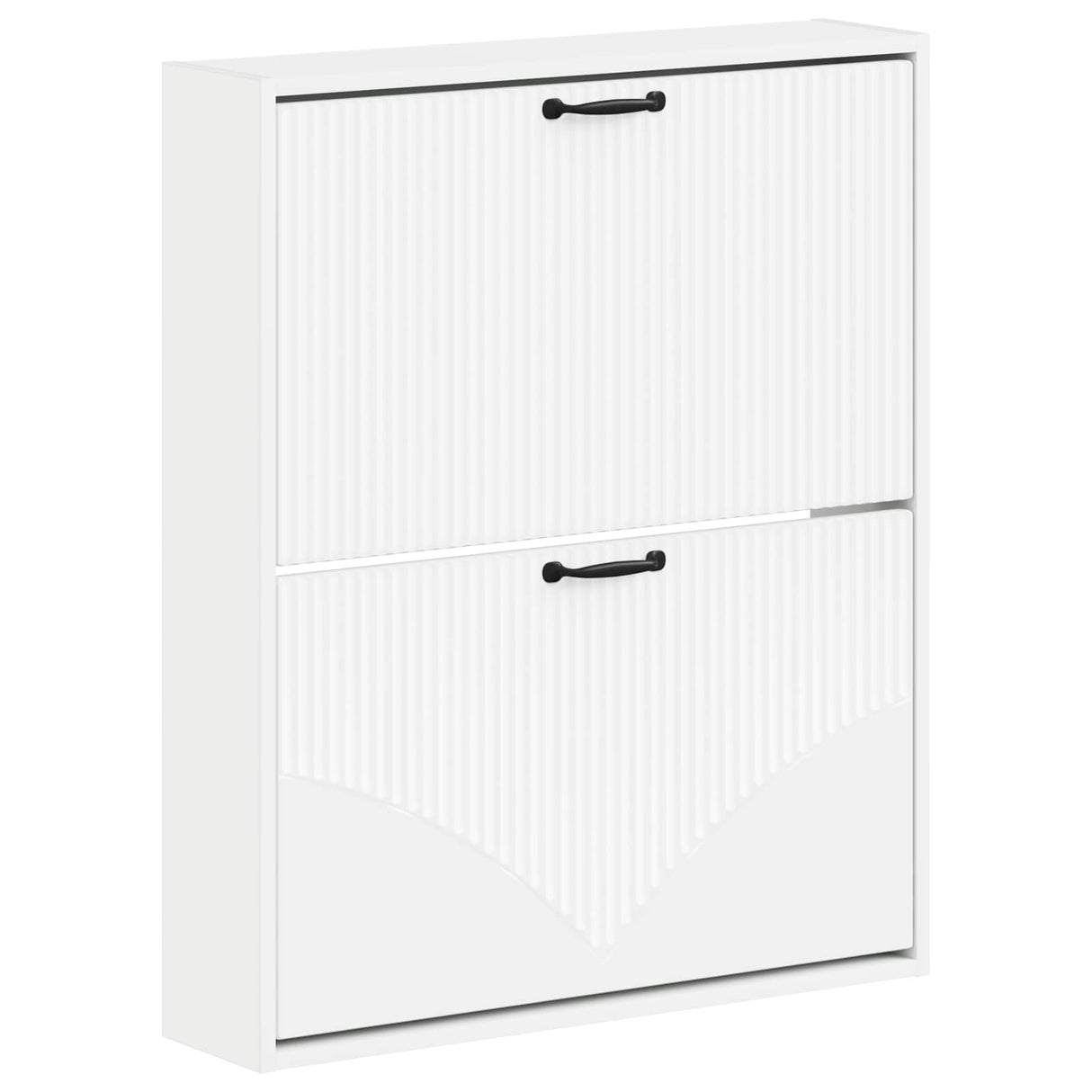 vidaXL Wandgemonteerde Schoenenkast HOORN 71 x 17 x 86 cm Bewerkt hout