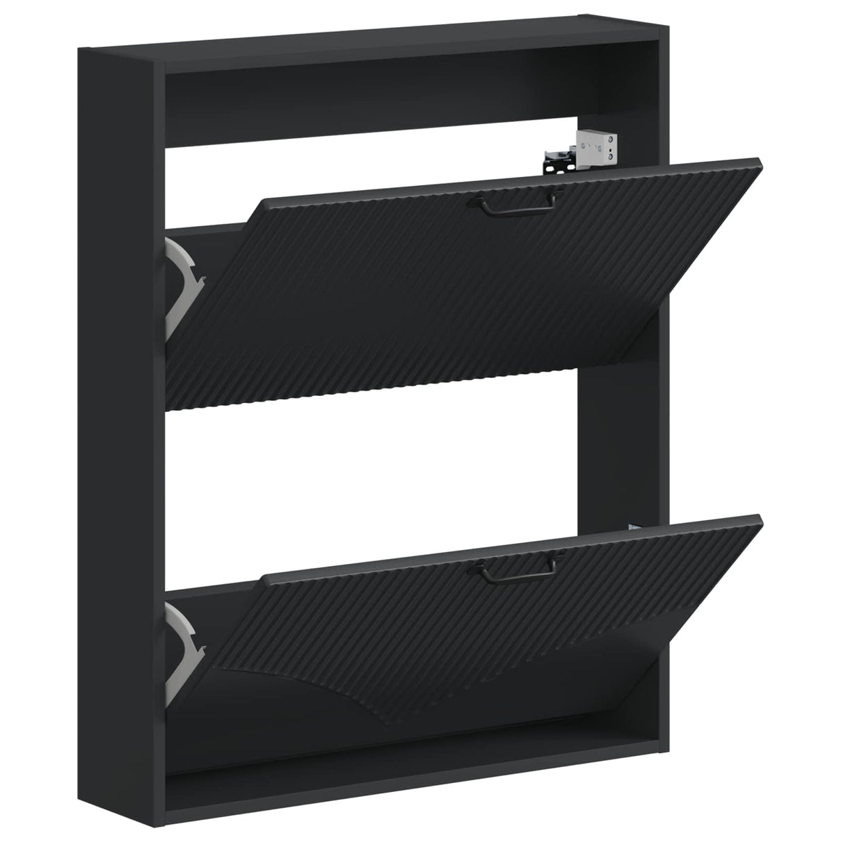 vidaXL Wandgemonteerde Schoenenkast HOORN 71 x 17 x 86 cm Bewerkt hout